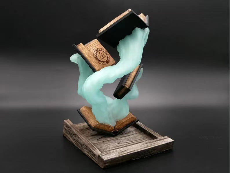 Dice Tower - Wizard's Book - Resin
