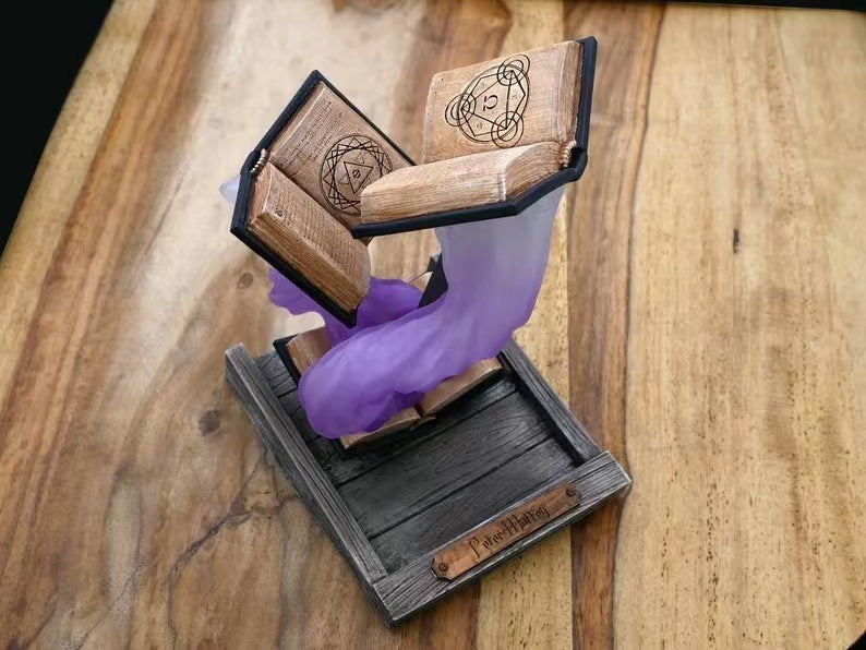 Dice Tower - Wizard's Book - Resin