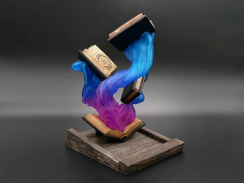 Dice Tower - Wizard's Book - Resin